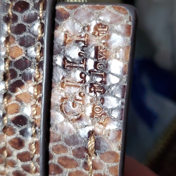 Gili python print leather large slouch shoulder bag convertible snakeskin - Picture 11 of 15